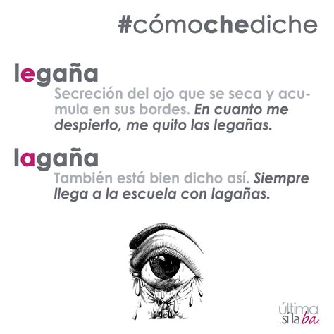 lagaña .